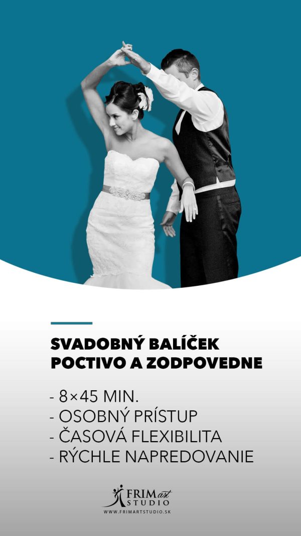 Svadobný balíček - Poctivo a zodpovedne