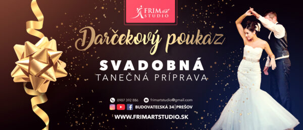 Darčekový poukaz na Svadobný balíček 6x45 min.