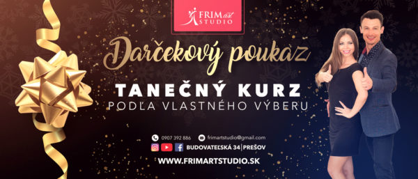 Darčekový poukaz na kurz pre pár v hodnote 120 EUR